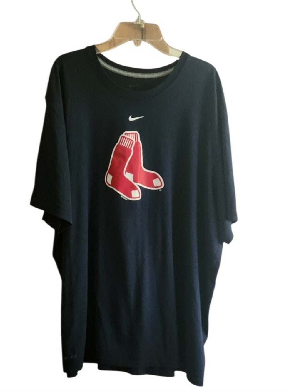 Y2K Nike Dri-fit Boston Red Sox Cooperstown Collection T-Shirt